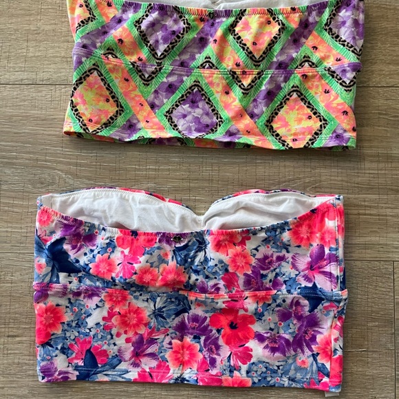 PINK Bandeau Bundle Medium New - Picture 2 of 4